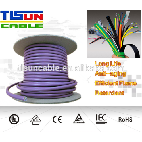 TPE Profibus Cable used in fieldbus systems